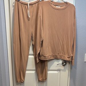 Aerie Soft Cozy Modal Blend Jogger sweatshirt sweatpants lounge Set